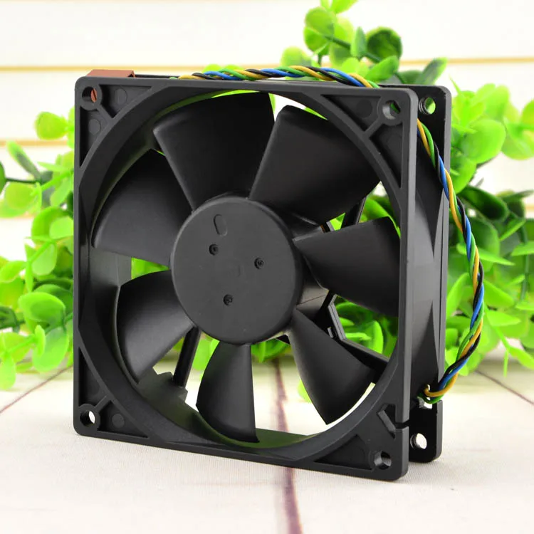 DELTA AUB0912VH 9025 12V 0.60A 90*90*25 мм 4 провода ШИМ скорость контроля температуры вентилятор |