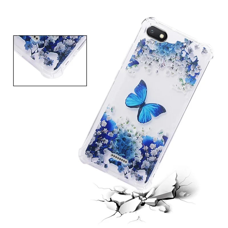 Phone Case For Xiaomi Mi A1/Mix 2s/Redmi 6 6A 4A 4X 5A 5 Plus Solid Color Unicorn Transparent Shockproof Back Cover Soft TPU |
