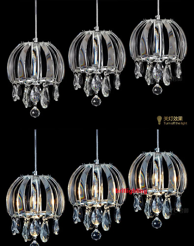 Подвеска Кристалл Света хром Подвеска светильник Винтаж hanglamp современный подвесной светильник Обеденная подвесные светильники кристалл светодиодные лампы люстра для кухни светильник потолочный фары освещение