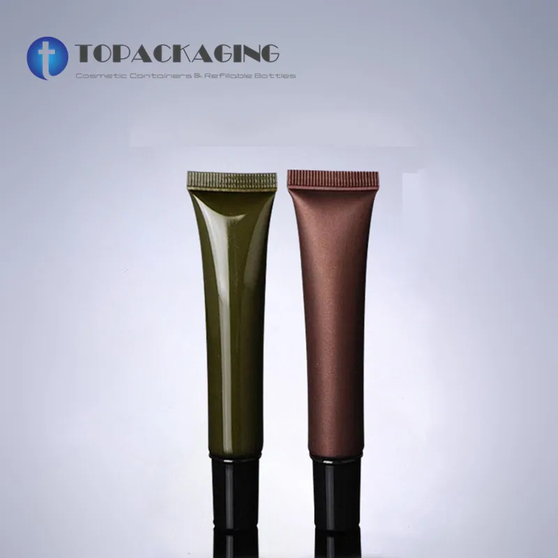 Тюбик для крема теней век 20 г пластиковая упаковка макияжа маленький пустой