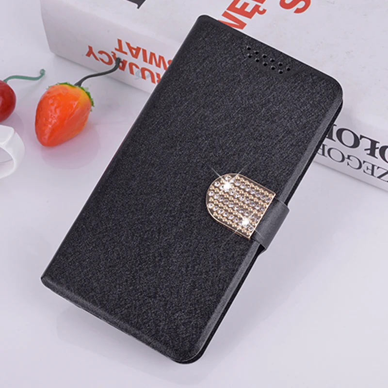 Чехол книжка из кожи и шелка Для Doogee X10 X53 X55 X50 X60L X70 Y8 блестящие кошелек чехол для