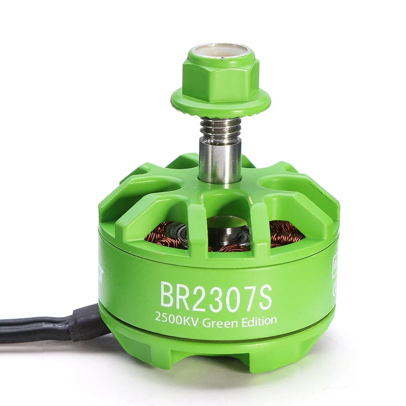 Racerstar 2307 BR2307S для Fire Green Edition 2500KV 2-4S бесщеточный двигатель X220 250 280 300 RC Мультикоптер