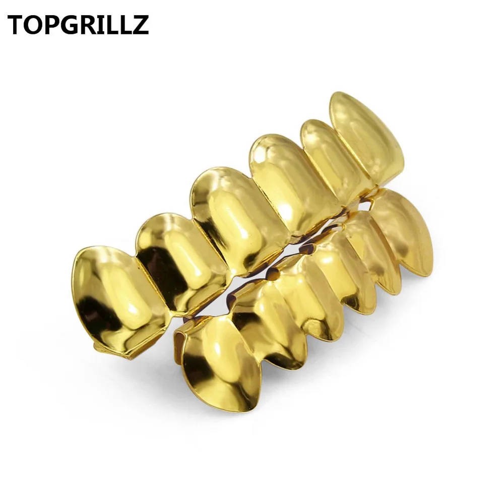 TOPGRILLZ золото Цвет позолоченный кулон Цепочки и ожерелья Хип-хоп Красный Большой