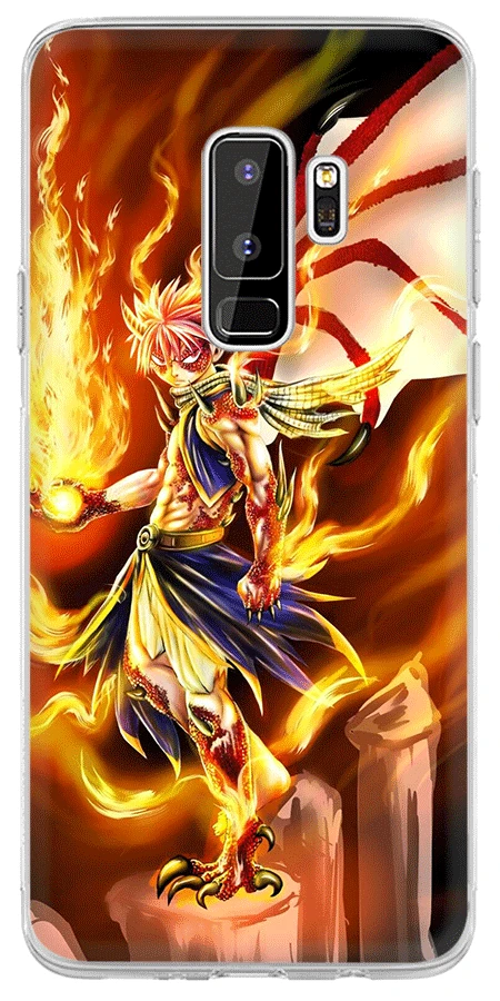 Чехол для мобильного телефона Gerleek Fairy Tail Samsung A7 A8 A9 A10 A30 A40 A50 A70 J6 S10 S10E S9 Plus M10 M20