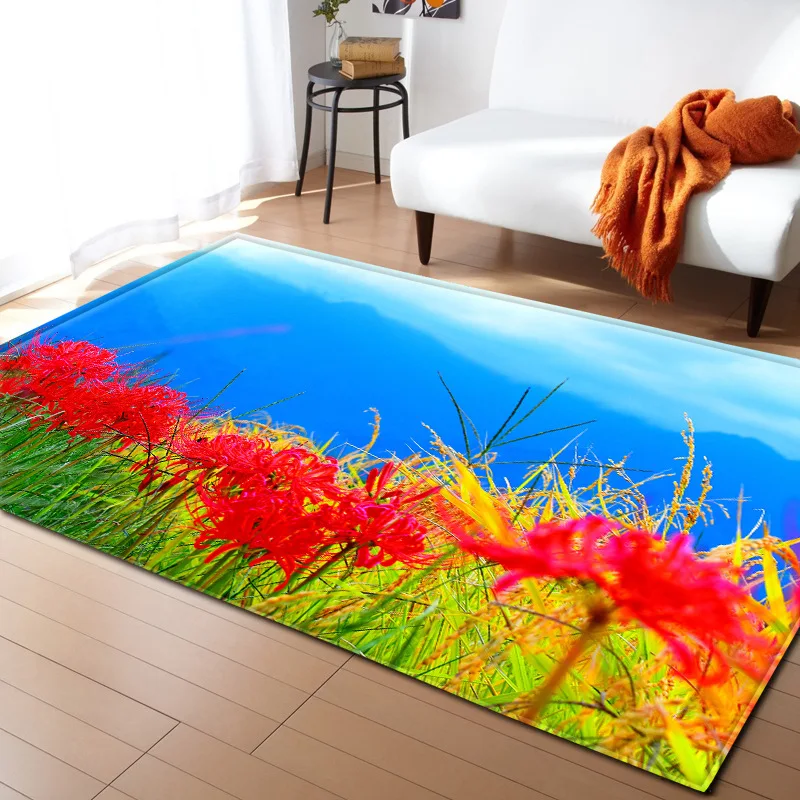 Offerte Può Personalizzato Di Grandi Dimensioni Tappeto Personalità Creativa Del Modello Del Cranio Tappeti Tappeti Per La Casa Soggiorno Camera Da Letto Comodino Coperta