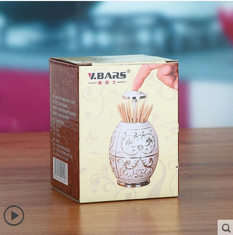 Креативный портативный держатель для зубочисток в форме яйца отеля