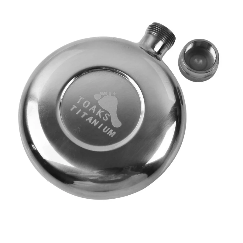 TOAKS титановая фляжка 150 мл наружная походная альпинистская Ультралегкая кувшин