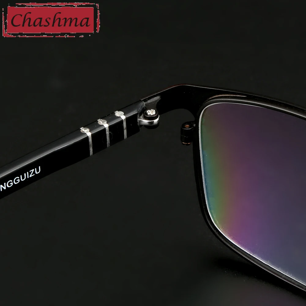 Мужская оправа для очков Chashma большая из сплава диоптрий оптическая лица ширина