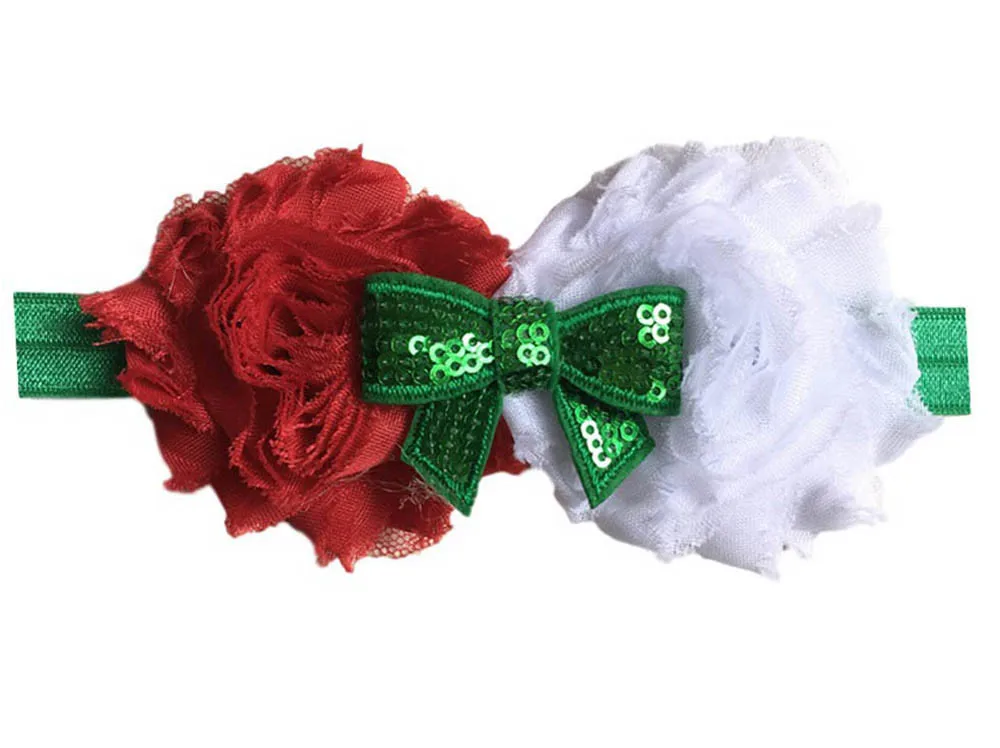 Kids Elastic Floral Christmas Headband Hair Girls baby Princess Hairband | Детская одежда и обувь