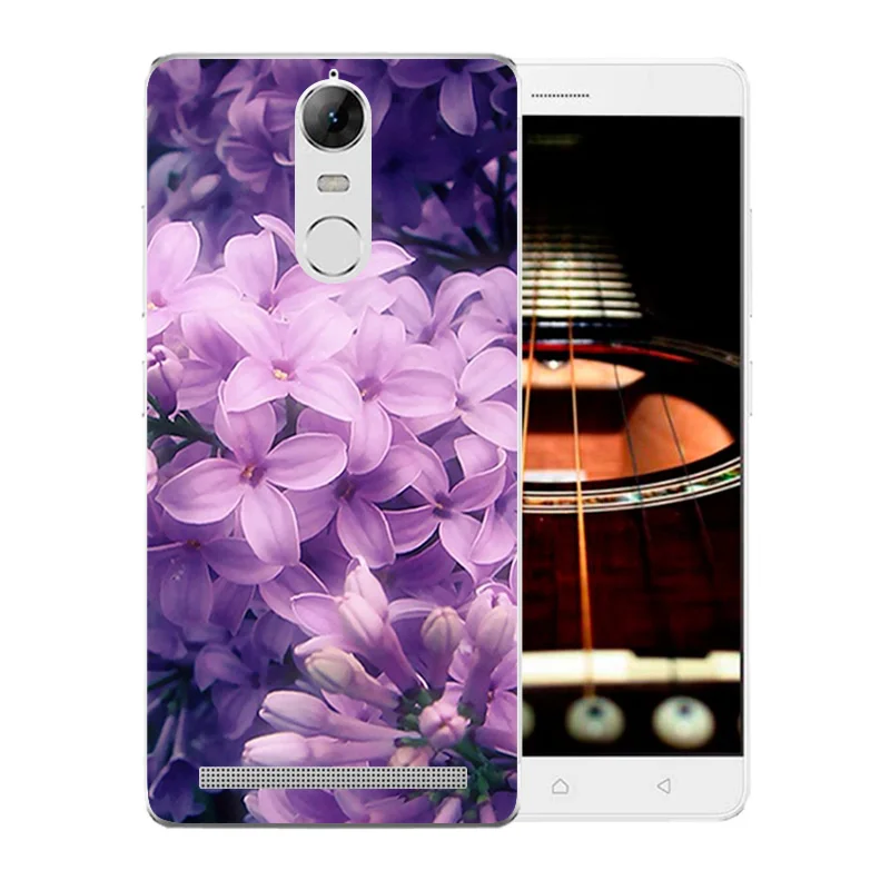 5 дюймов для Lenovo K5 Note чехол телефона A7020 цветочный узор Мягкий ТПУ силиконовый