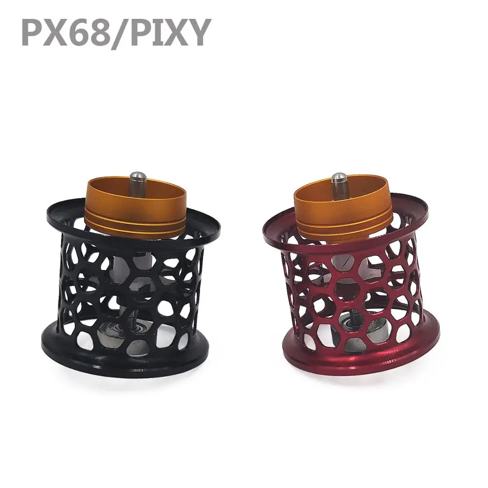 DIY DAIWA PX68/PIXY Алмазная форма рыболовной катушки неоригинальная катушка на заказ сотовая катушка для рыбалки для baitcasing катушка