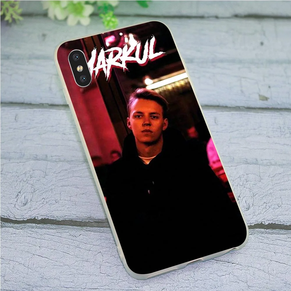 Мягкий чехол для телефона из ТПУ с принтом Markul Rapper iPhone 6 7 XR X 8 Plus 5 6S 5S SE Xs Max чехлы