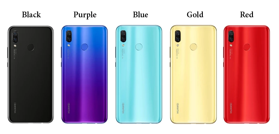 Huawei Nova 3 6GB 128GB глобальная ПЗУ разблокировка лица Android 8 1 24MP 4 * Камера 6 &quot3750 mAh
