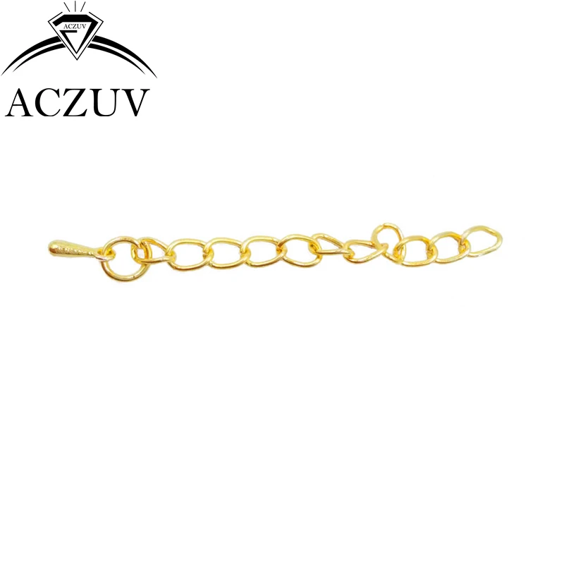 

1000 шт позолоченный браслет и ожерелье удлинитель цепи со слезоточивыми каплями ювелирные изделия фурнитура DIY аксессуары ECD003