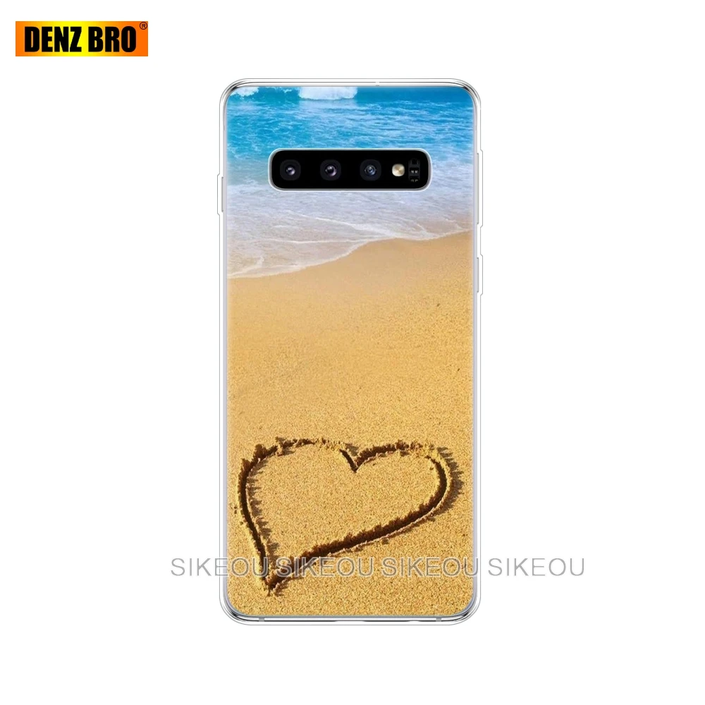 34785 Для samsung Galaxy S10 чехол S10Plus силиконовый чехол ТПУ чехол для телефона S10 E чехол на samsung S10 плюс G975F S 10 SM-G973F чехол - Цвет: 34785