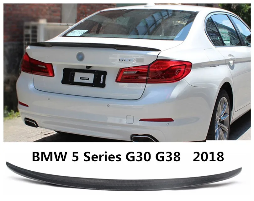 Автомобильный спойлер из углеродного волокна для BMW 5 серии G30 G38 528 530 540 2018