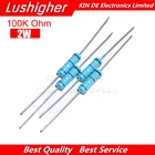 20 шт 100K Ohm 2W металлическая пленка резистор 1% Ошибка