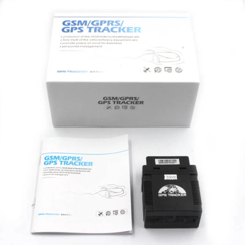 GPS GSM GPRS отслеживание OBD Автомобильный трекер GPS306B goole SMS Отслеживание в реальном