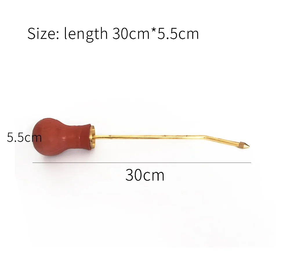 Красный резиновый termite dusting ball killing duster медная трубка моющая головка медицинский