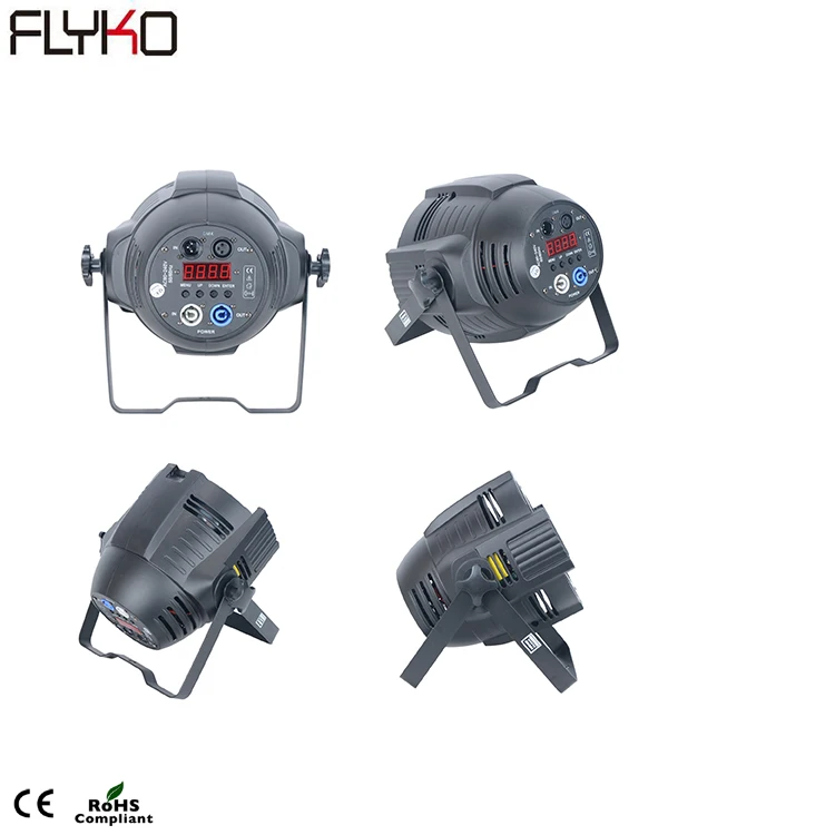 Flyko Освещение для дома и отдыха белый DMX LED 100 Вт COB Par сценическое освещение