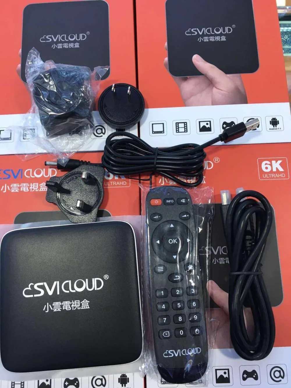 NewArrival SVICloud UHD IP tv box Сингапур телеприставка Starhub Fiber CH tv box HK SG MY USA UK Индийский Канал БЕСПЛАТНО 2,5 год