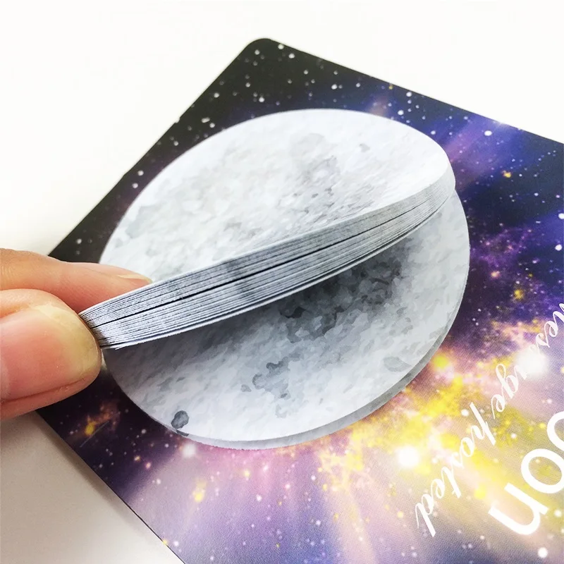 

1pack/lot Cartoon Planet Memo Pad Sticky Notes Notebook Stationery School Supplies Material For Office School Business Family