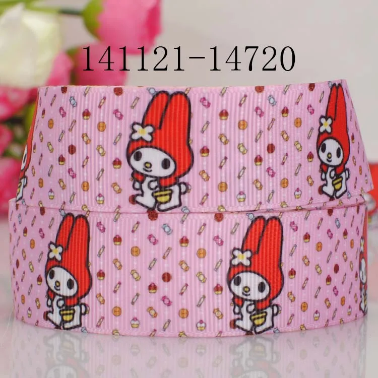 10 ярдов разные размеры милая лента с принтом из мультфильма Моя Мелодия|Ленты для