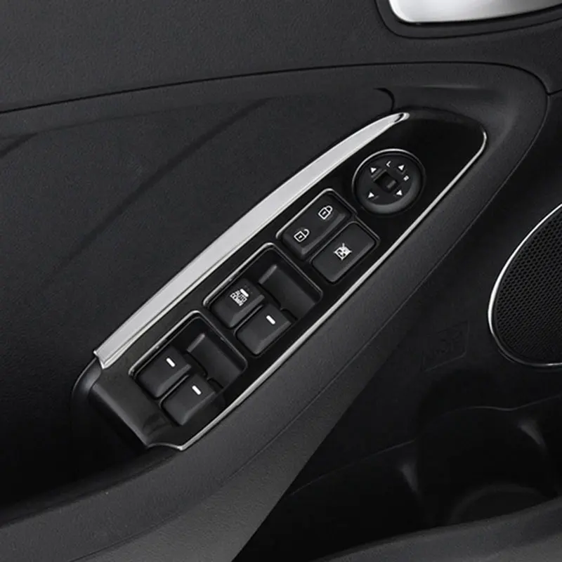 Наклейки для внутренней двери окна кнопки панели управления KIA K3 FORTE CERATO 2012 2016 2017