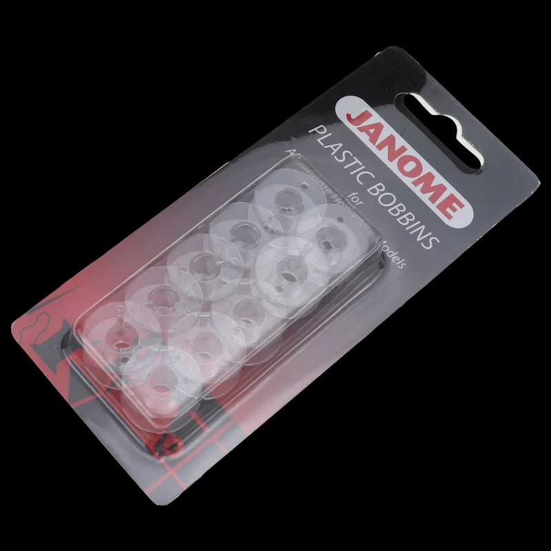 JANOME пластиковые бобины x10 в упаковке для всех Janome домашнего использования модель 200122005