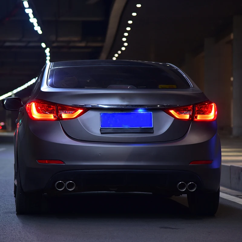 Хвост светильник в сборе для Hyundai Elantra светодиодный Бег стоп сигнал поворота| |