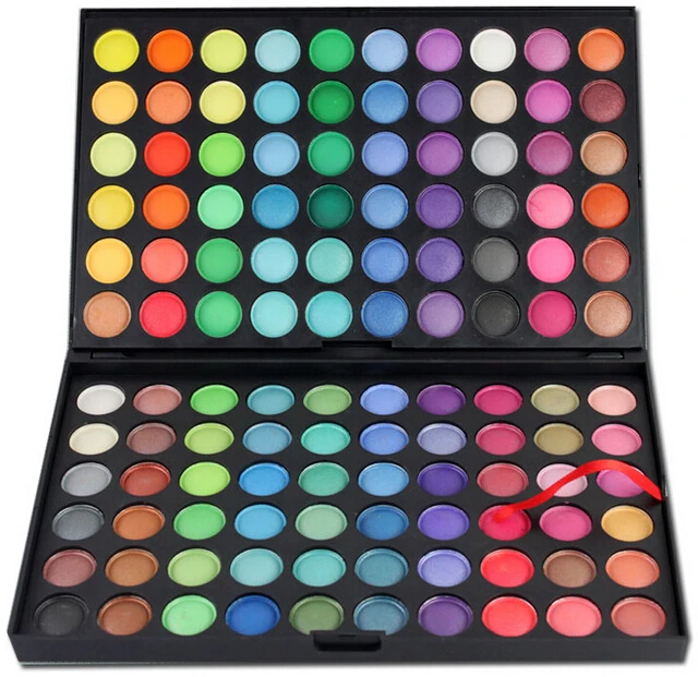Набор матовых теней для век 120 цветов 24 шт./лот 2018 |