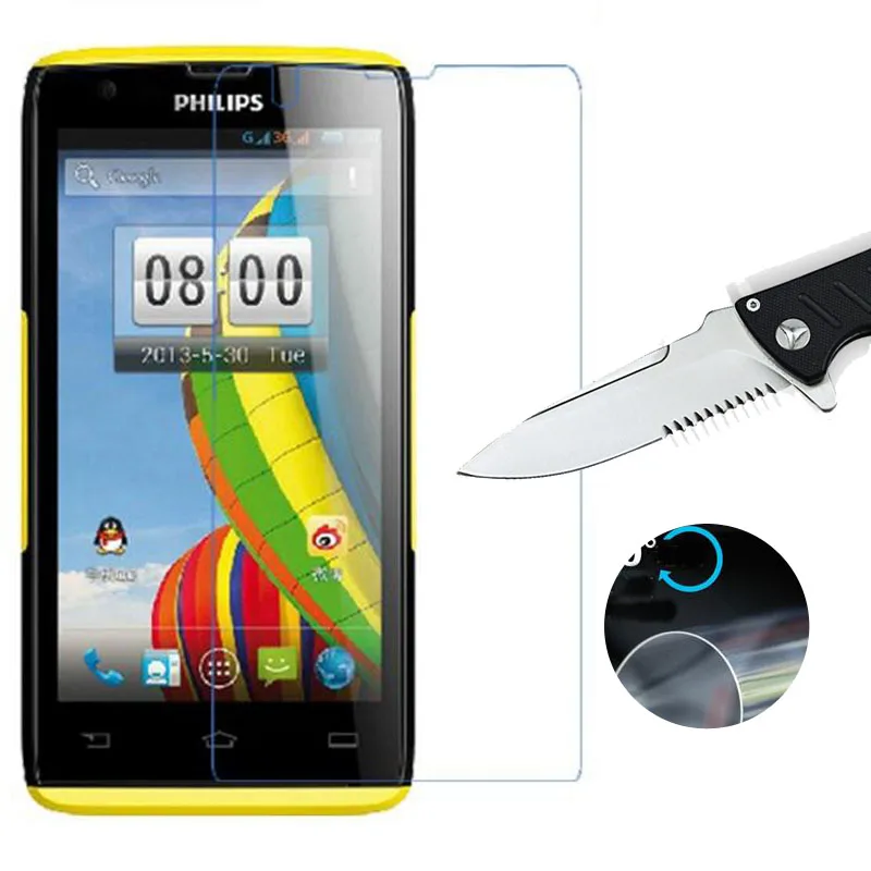 Нано Взрывозащищенная мягкая прозрачная защитная пленка для Philips W6500 / W3568 новая