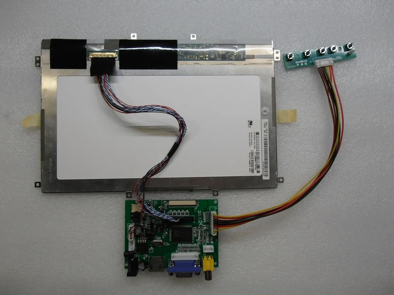 10 1 дюймов 1280*800 IPS монитор LCD VGA 2 AV HDMI экран Raspberry PI 3 Zero Авто поддержка приоритет