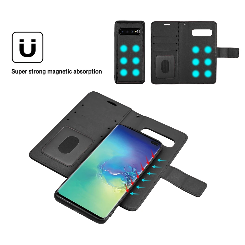 Чехол бумажник S10 Plus для Samsung Galaxy S10e чехол 10s S10plus S 10 plus держатель карт флип книжка