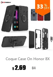 Чехол Coque для Honor 8X, чехлы для huawei Honor 8X, силиконовая твердая пластмассовая броня, оригинальная Роскошная Противоударная подставка