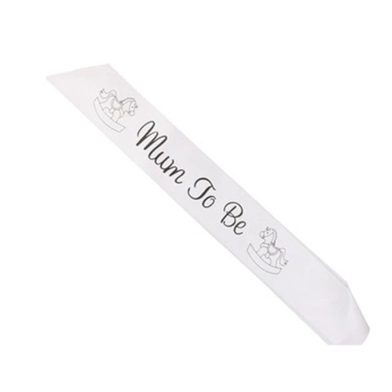 Mum To Be Sash Baby Shower Decoration Newborn Party Boys Or Girls Pregnant Mom Favor Gifts ASD092 | Дом и сад