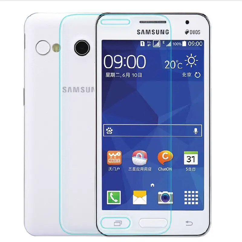 Закаленное стекло для Samsung Galaxy Core 2 протектор экрана премиум класса 9H