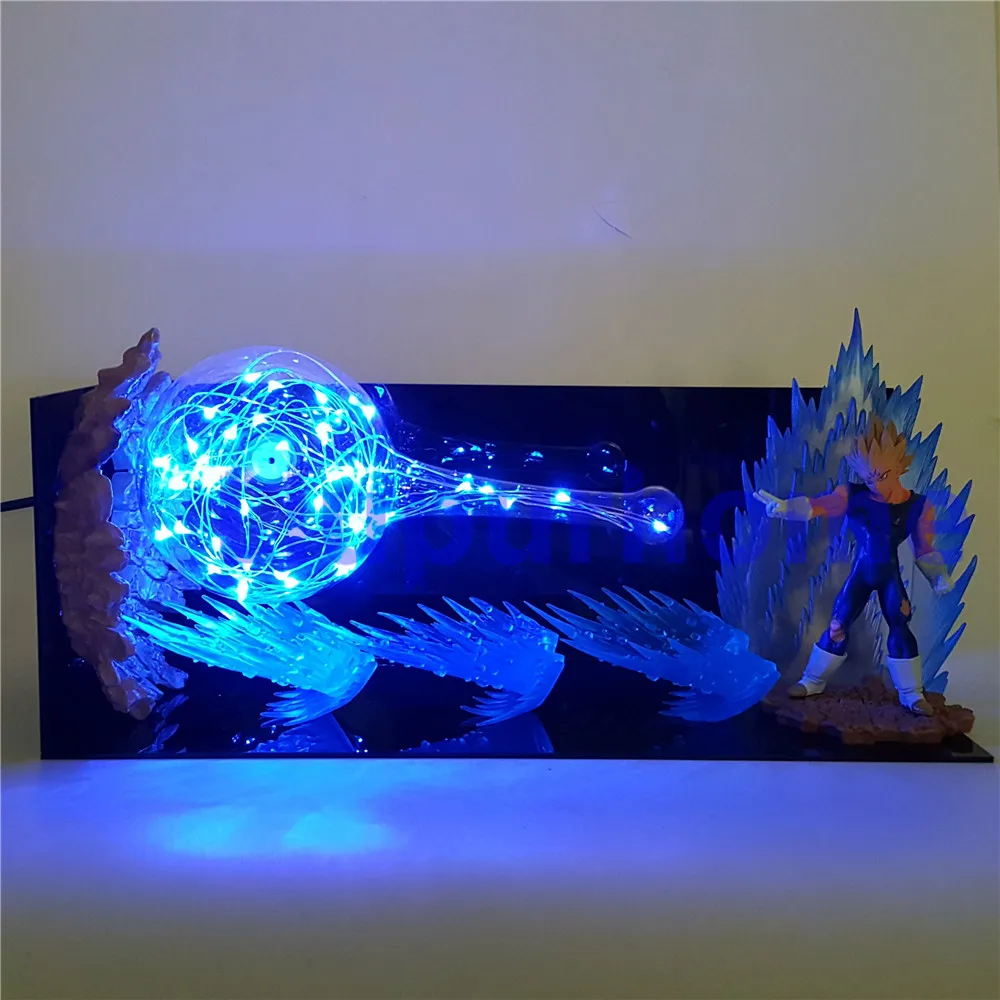 Вегета DIY светильник Супер Saiyan камехамеха светодиодный ing Мультфильм Аниме