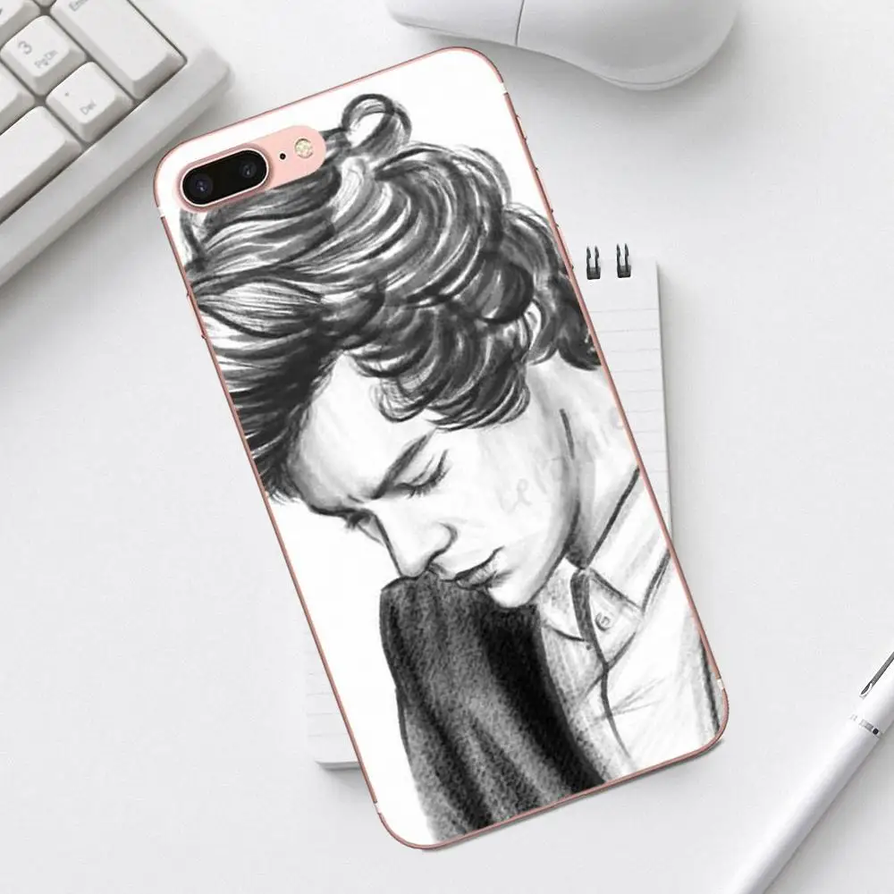 Чехлы для телефонов из ТПУ 1d One Direction Sketch N Draw iPhone X XS Max XR 4 4S 5 5C SE 6 6S 7 8 Plus Galaxy A3 A5 J1 J3 J5