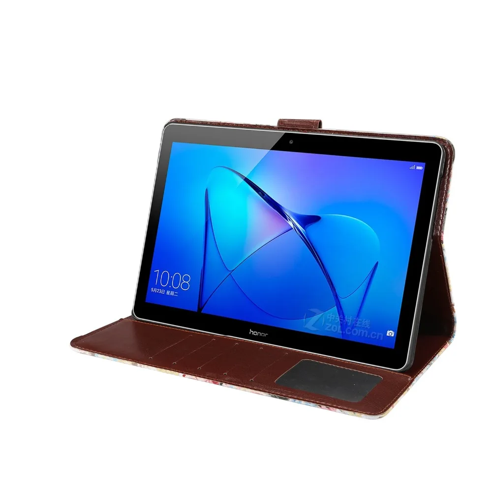 Dibase Brand for MediaPad T3 Case Flower Cloth+PC Wallet 10inch Clasp Card Slot Stand Folio Cover | Компьютеры и офис