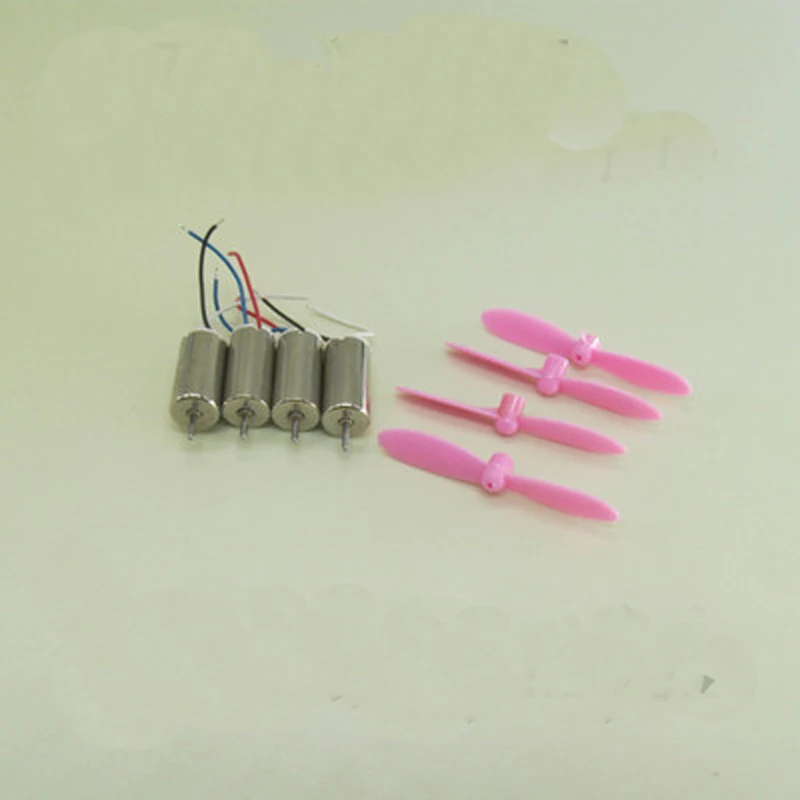 3 7 V Coreless 6*12 мм 612 двигатель + Пропеллер DIY набор для Cheerson CX-10 CX-10A CX-10W мини