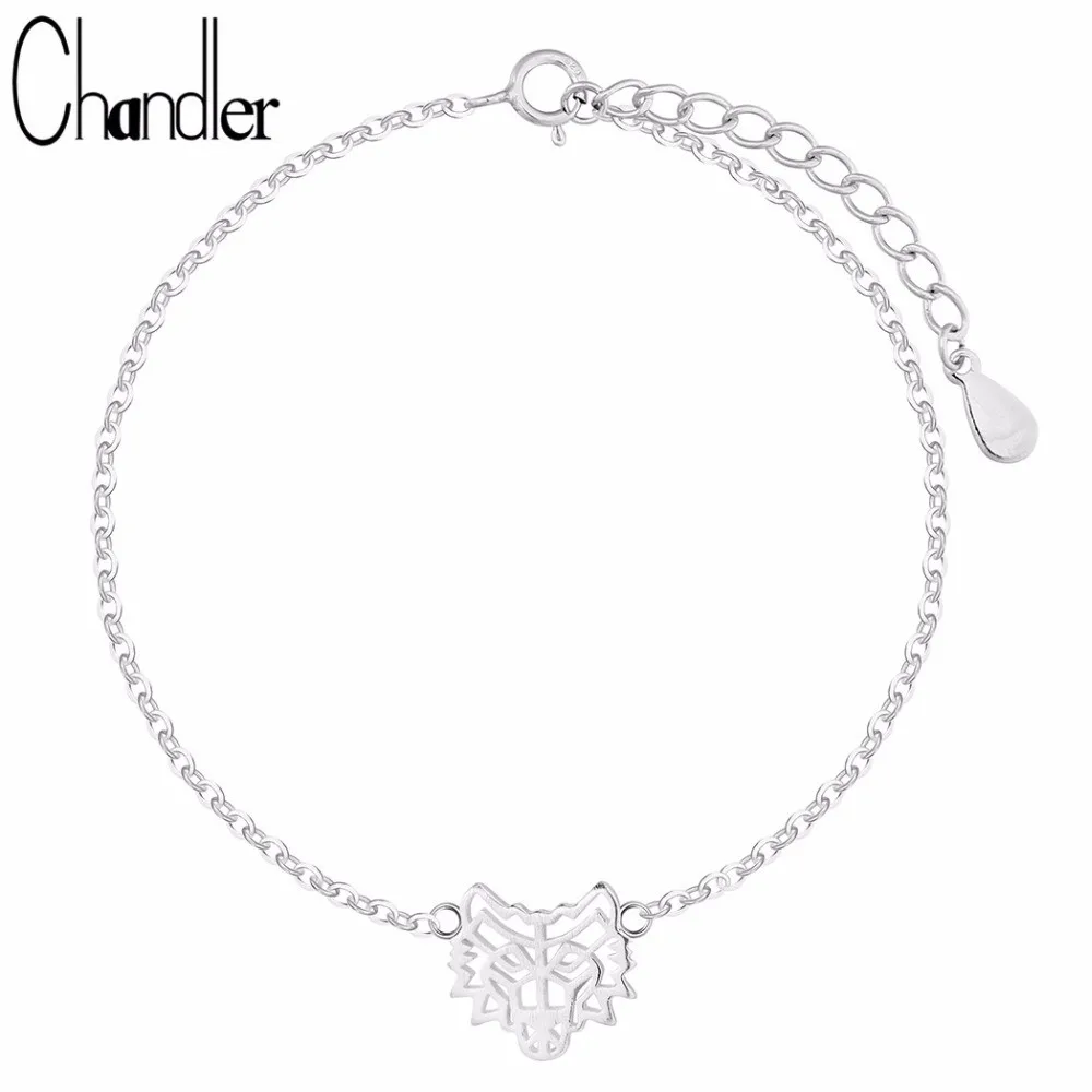 Чандлер Викинг-Волк браслет с шармом голова милого медвежонка аксессуар для ног