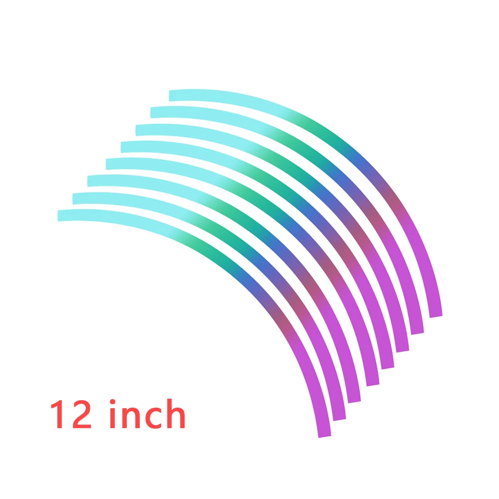 

Светоотражающая лента для мотоцикла и автомобиля, 10/12/14/18 дюйма