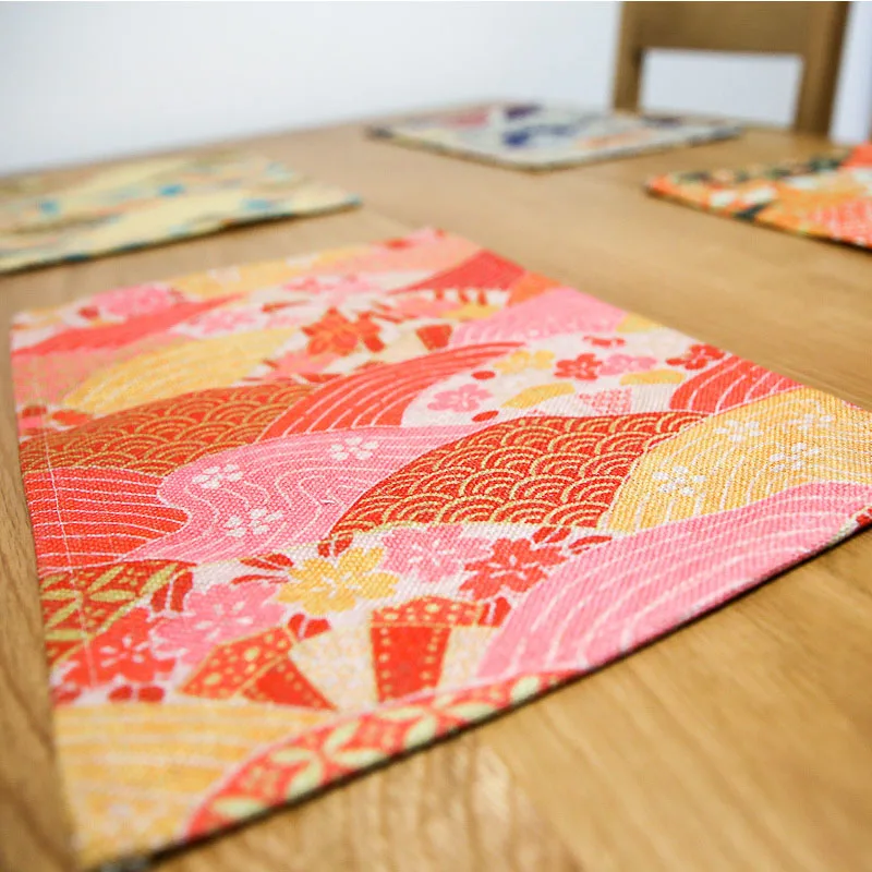 Чай церемония и ветер тканевая чаша коврики изоляции Pad подстилка в стиле