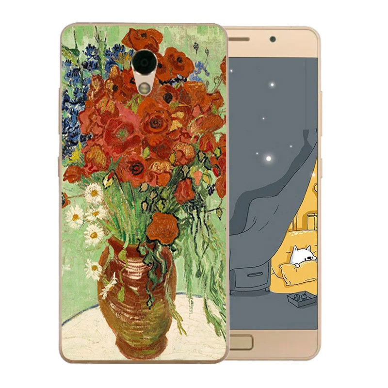 TPU мягкий чехол для Lenovo Vibe P2 P2a42 телефона Ван Гог шаблон P2/P2 P2c72 силиконовый |