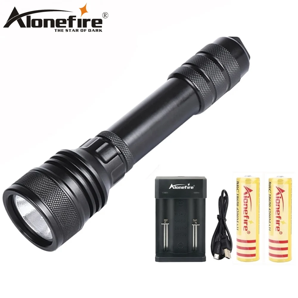 Мощный фонарь для дайвинга AloneFire DV48 CREE XHP 50 18650|Фонарики и осветительные приборы| |
