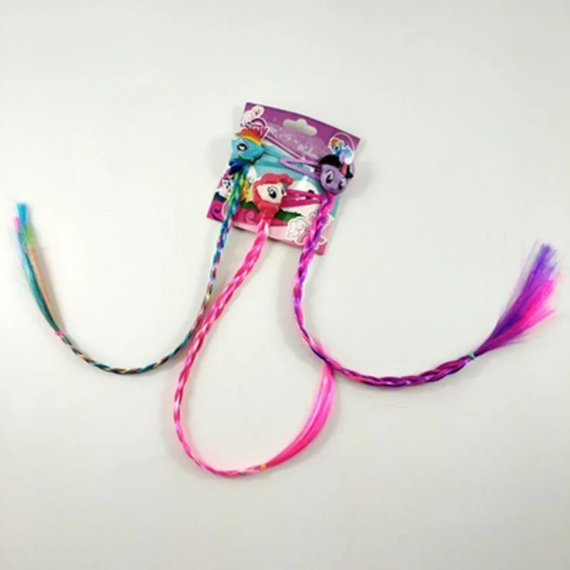 Девушка косичка косплэй Искусственные парики аксессуары COS головной убор на