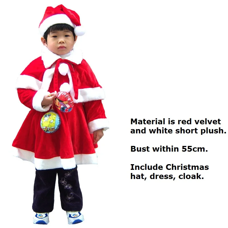 Anime Cosplay for Santa Claus Sets with Christmas Hat Dress Bag Vestidos Costume for Adult Merry Christmas in Carnaval Holiday - Цвет: Белый