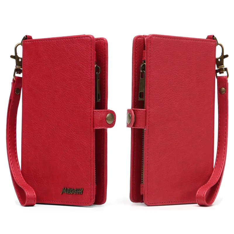 MEGSHI флип Brieftasche Ledertasche для samsung Galaxy S10 S9 S8 plus note 9 8 note10 j7 J3 A80 A70 A50 Abdeckung