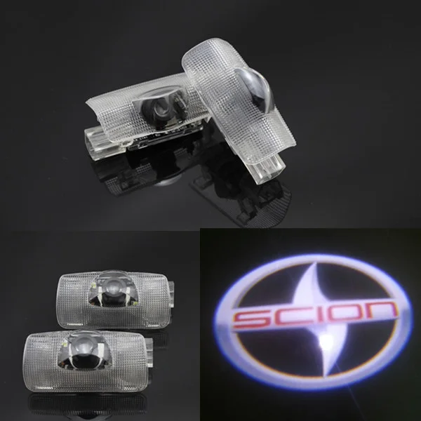 2X светодиодный дверь Шаг Добро пожаловать Предоставлено лазерный проектор